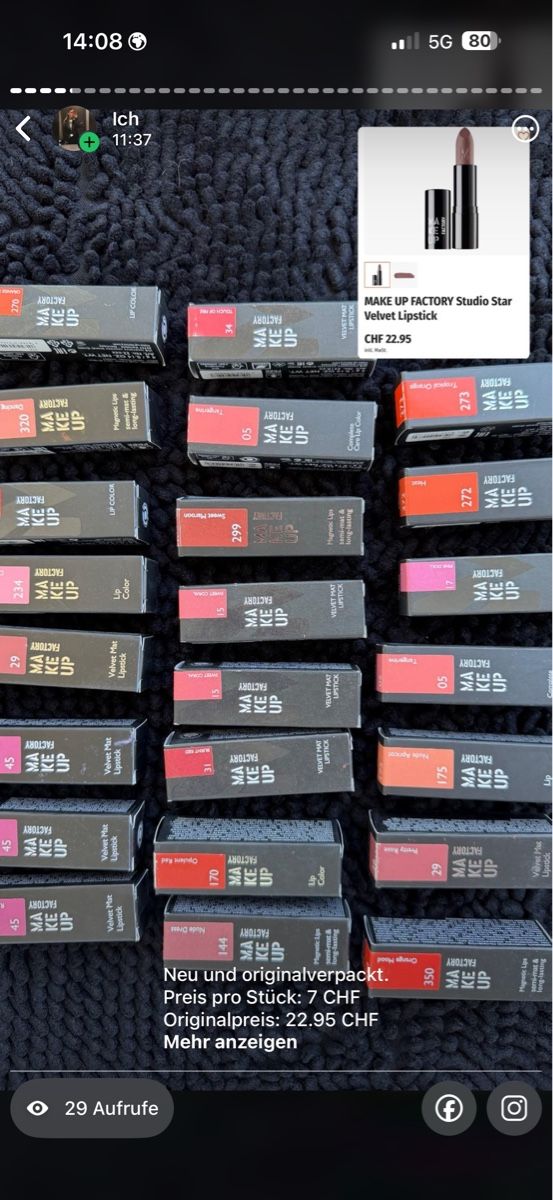 Make-up: Makup – Neu und originalverpackt aus Rothrist von Elv_8zml