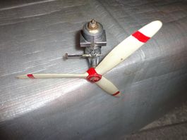 Modellmotor .049 Fury Engine, vintage, 1950's! (87)