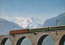 Eisenbahn Kanderviadukt BLS Frutigen