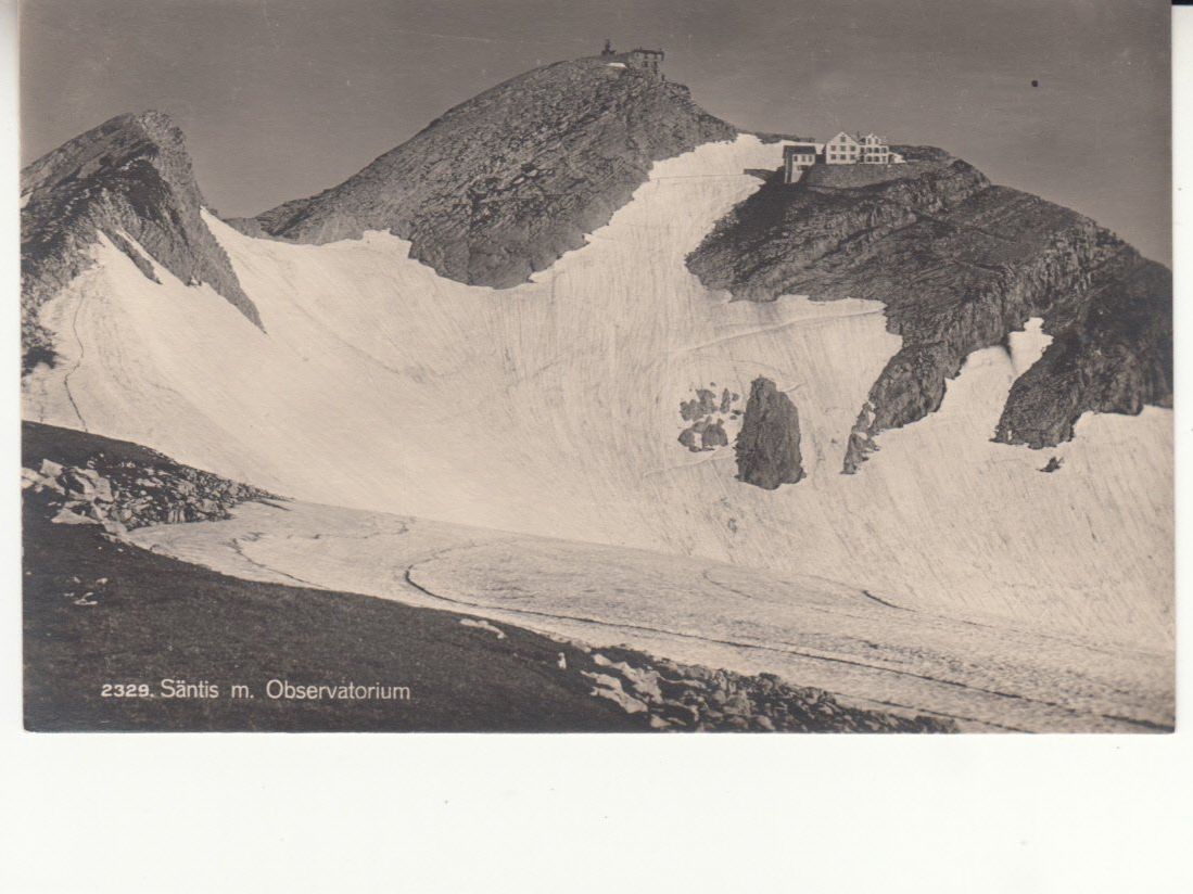 Ansichtskarten: Säntis ca. 1900 – Gebraucht aus Bürglen TG von StampGraf