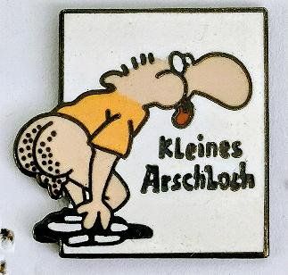 Plaketten & Abzeichen: 1 etwas eigenartiger  Pin – Gebraucht aus Pfäffikon ZH von Colacity