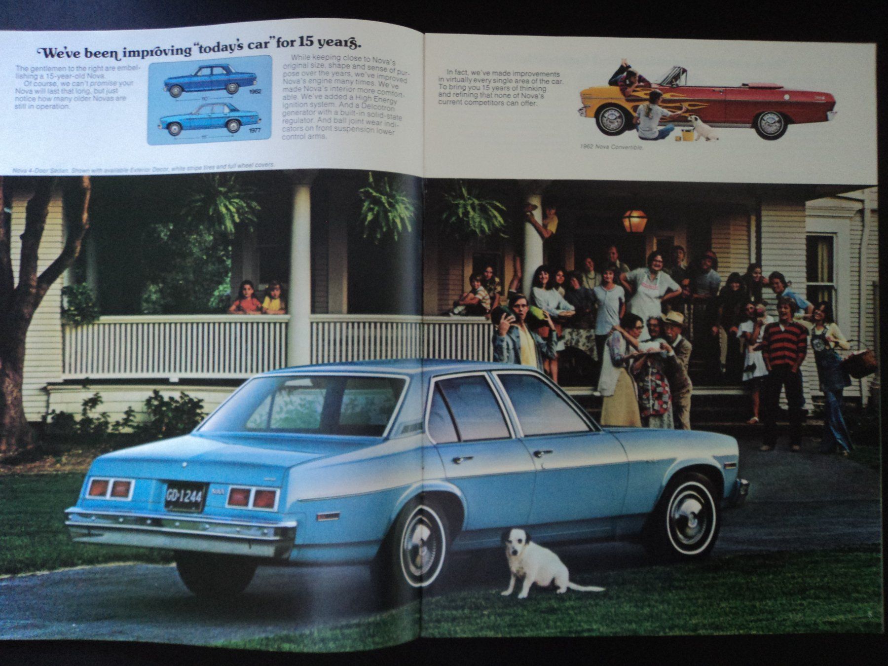 Chevrolet Documenti: Prospekt Chevrolet Nova 1977 – Usato da Schwarzenburg venduto da modelCARama 2