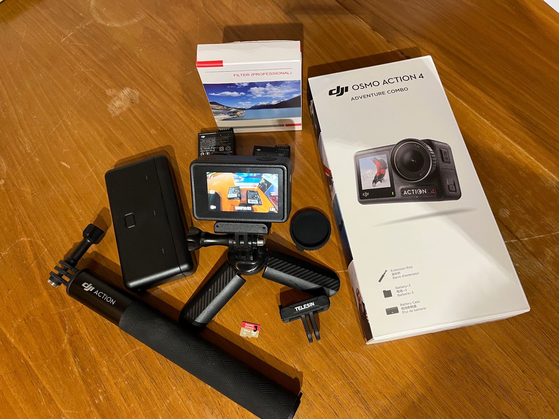 DJI Action Cam: DJI Osmo Action 4 Adventure Combo – Usato da St. Urban venduto da GPSPython