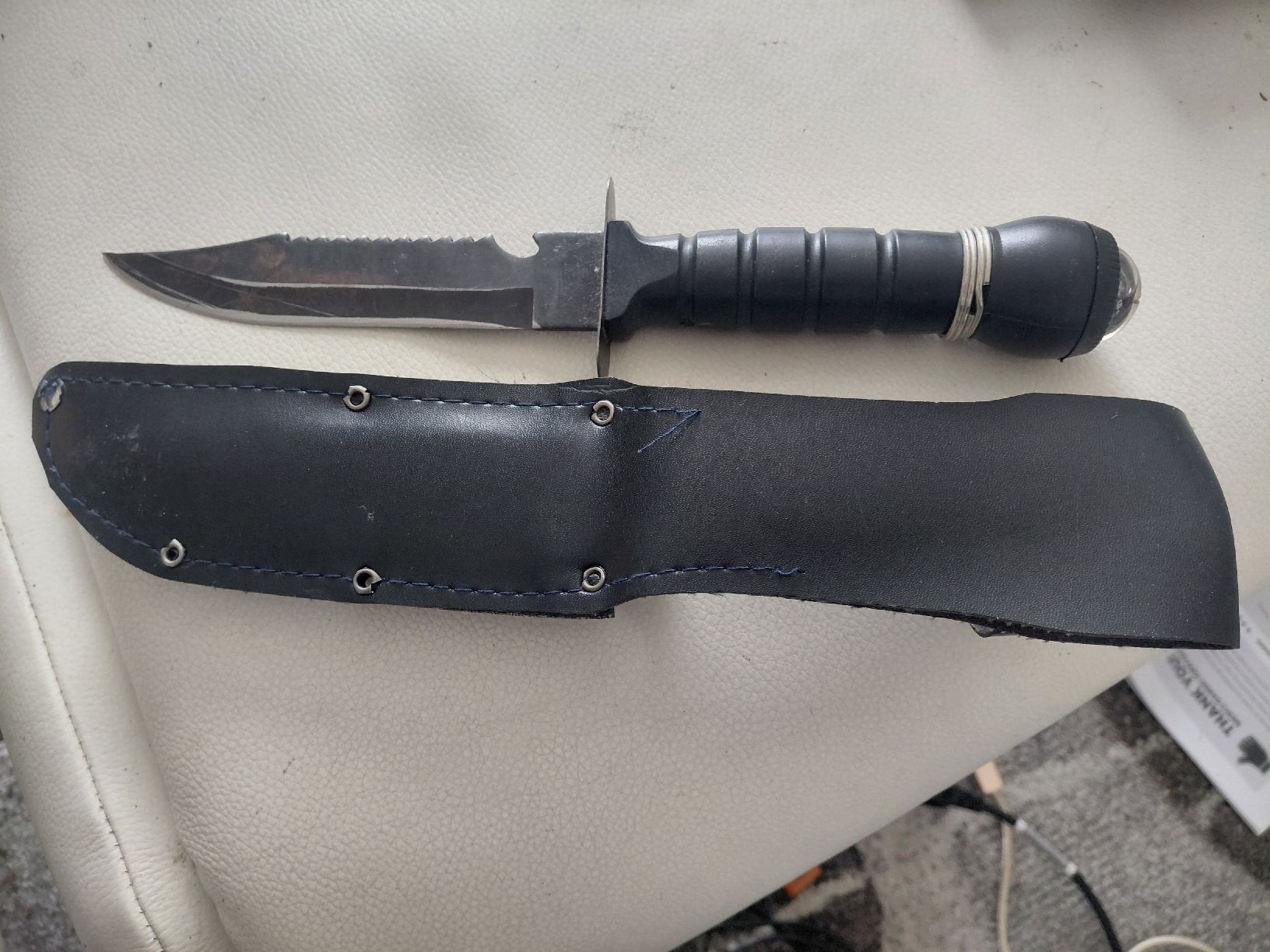 Zubehör: Survivalmesser mit Kompass und Scheide gebraucht – Gebraucht aus Belp von mar_76s8 2