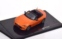 Mazda MX-5 IV Roadster Phase II seit 2019 orange met.   1:43