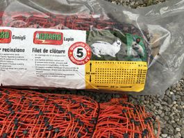 AGRAR Weidezaunnetz Kaninchen 25m x 50cm neu