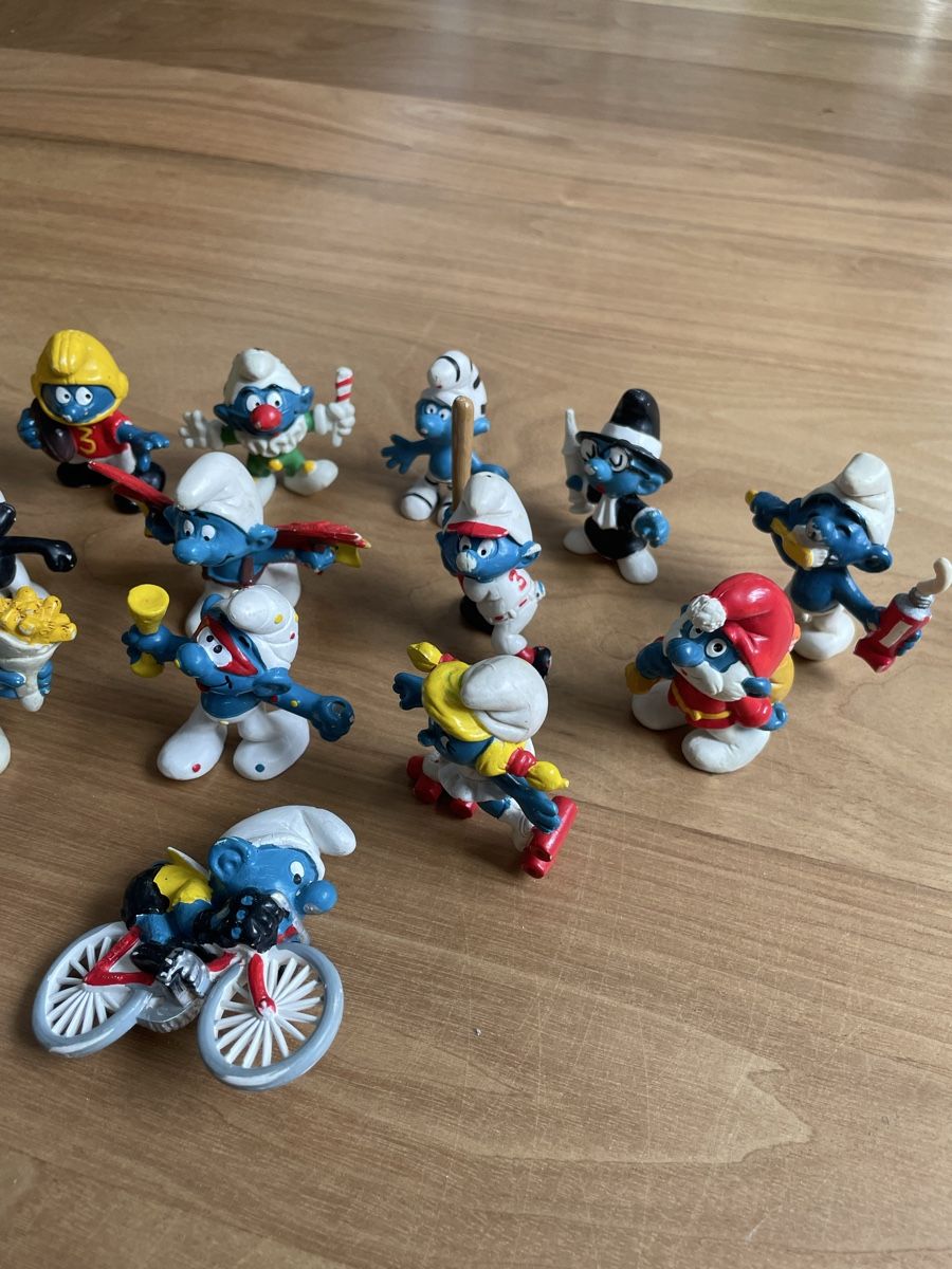 Schleich Statuette: Schlumpf Figuren Konvolut – Usato da Fribourg venduto da Mymikrakra01 2