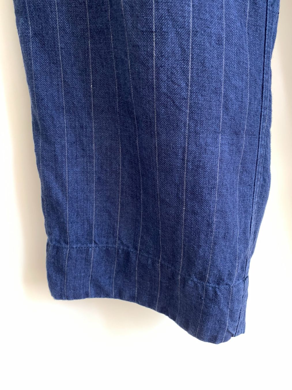 Pantaloni: Pas de Calais blue striped linen pants | s/m – Usato da Basel venduto da gladghost 5