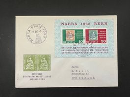 NABRA 1965 Sonderblock FDC  (M632)