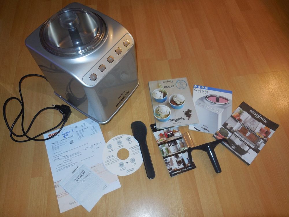 Turbine à Glace Magimix Modèle 11194 – Pour Pièces Ou Réparation