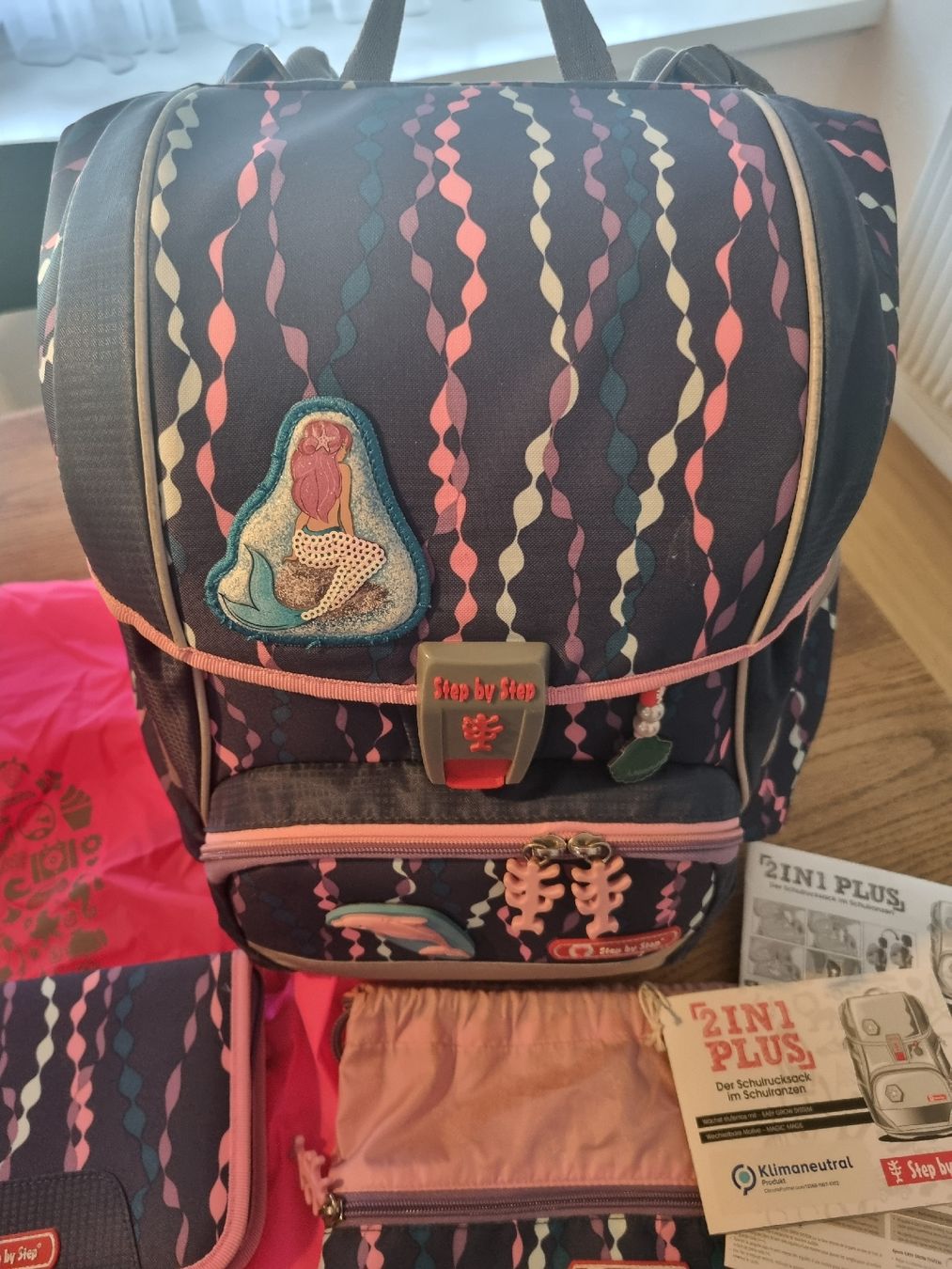 Step by Step Kindertaschen: Schulrucksack, Set, Step by Step, Mädchen – Gebraucht aus Fulenbach von Matte3 3