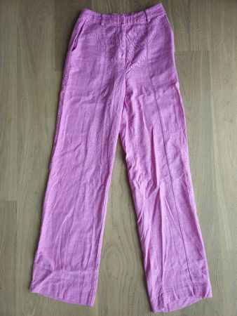 Hose mit Leinenanteil