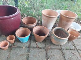 Blumentöpfe Terracotta, Ton