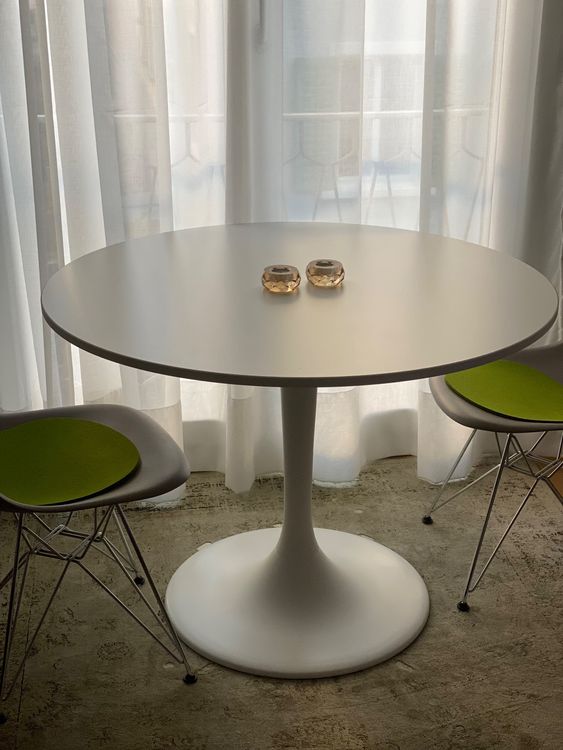Rund Esstisch Ikea( DOCKSTA ) Kaufen auf Ricardo