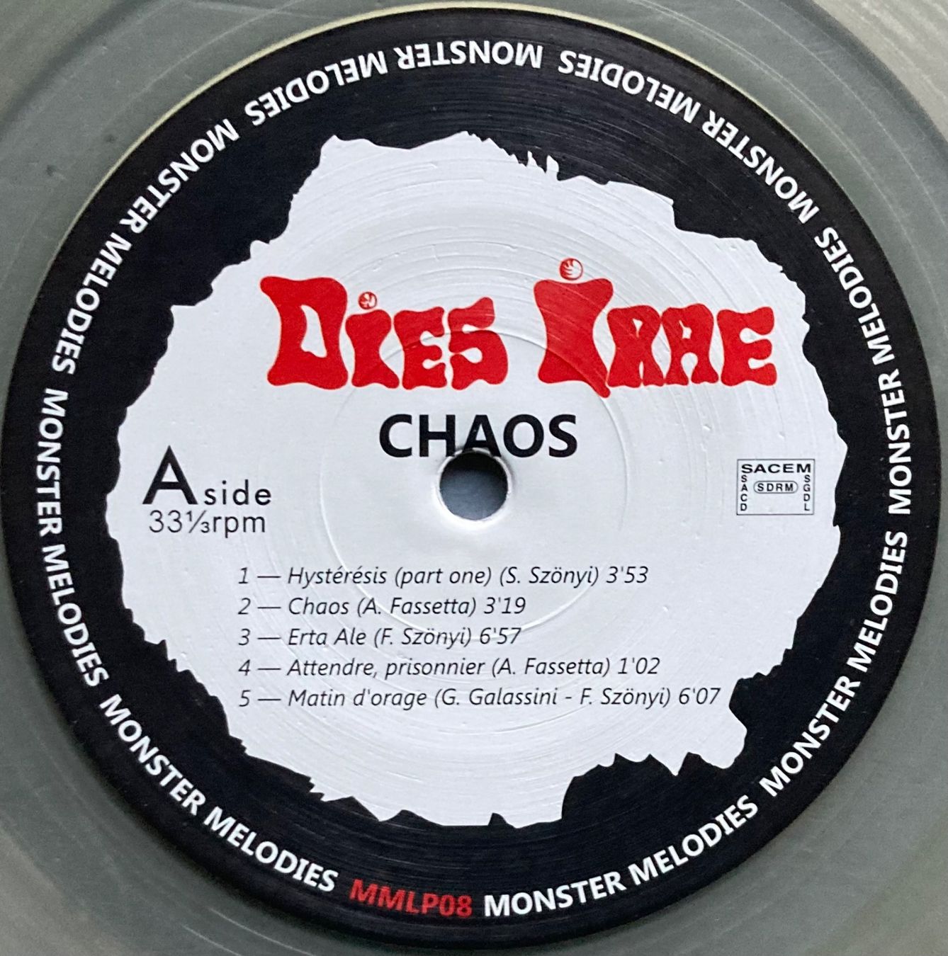 Dischi in vinile: DIES IRAE - DIES IRAE – Usato da Poliez-Pittet venduto da Newtown-Records 3