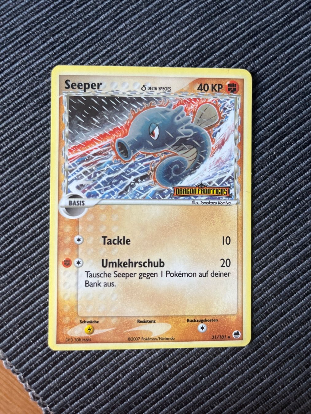 Pokémon Carte collezionabili: Pokemon Seeper Reverse Holo EX Dragon Frontiers – Usato da Wabern venduto da Collectfun