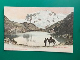 Zermatt - Monte Rosa und Riffelsee - belebt !!!