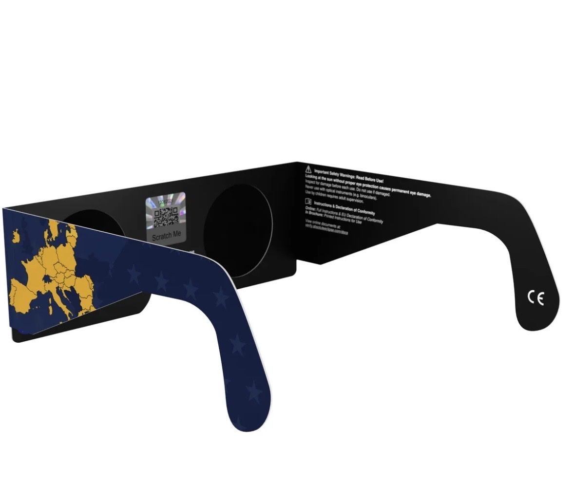Occhiali & Lenti: PAPER SOLAR ECLIPSE GLASSES · EN ISO 12312-2 – Nuovo (secondo la descrizione) da Carouge GE venduto da David_1899 1