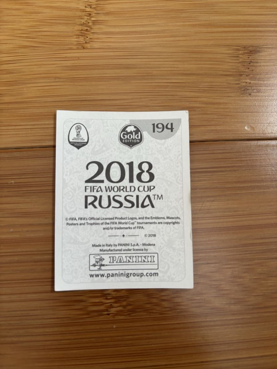 Vignette autostradali: Lot Panini mondial 2018 – Usato da Cottens FR venduto da ginop 2