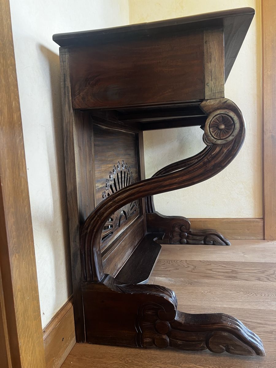 Commodes: Console en bois sculpté – D'occasion à Lens par bluemarine01 4