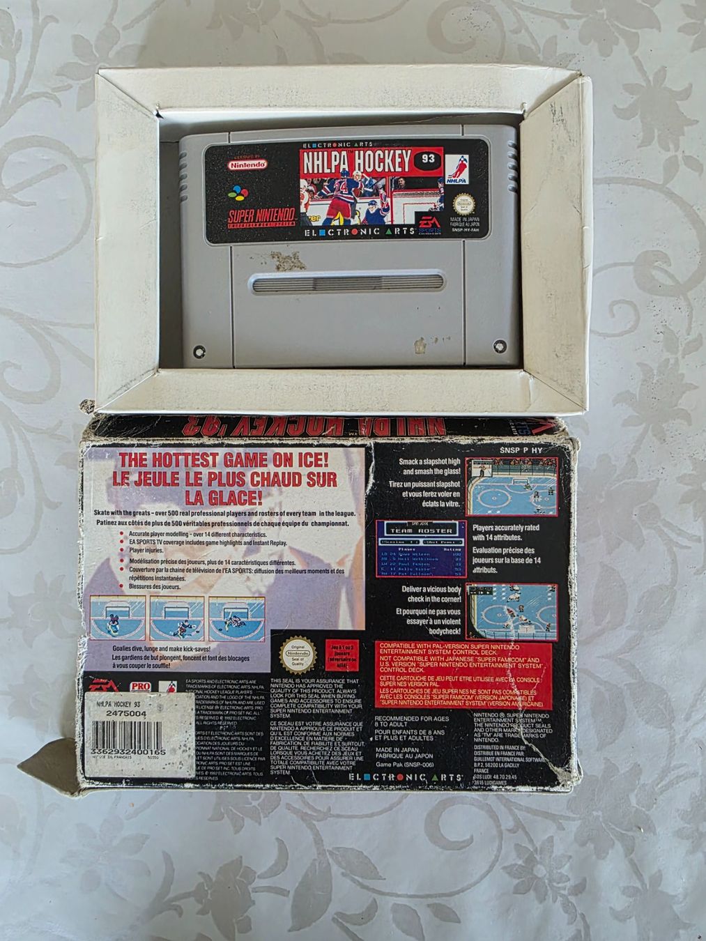 Nintendo Giochi: 3 Super Nintendo STRIKER jeu vidéo PAL version boite notice – Usato da Genève venduto da luc_qhh2 7