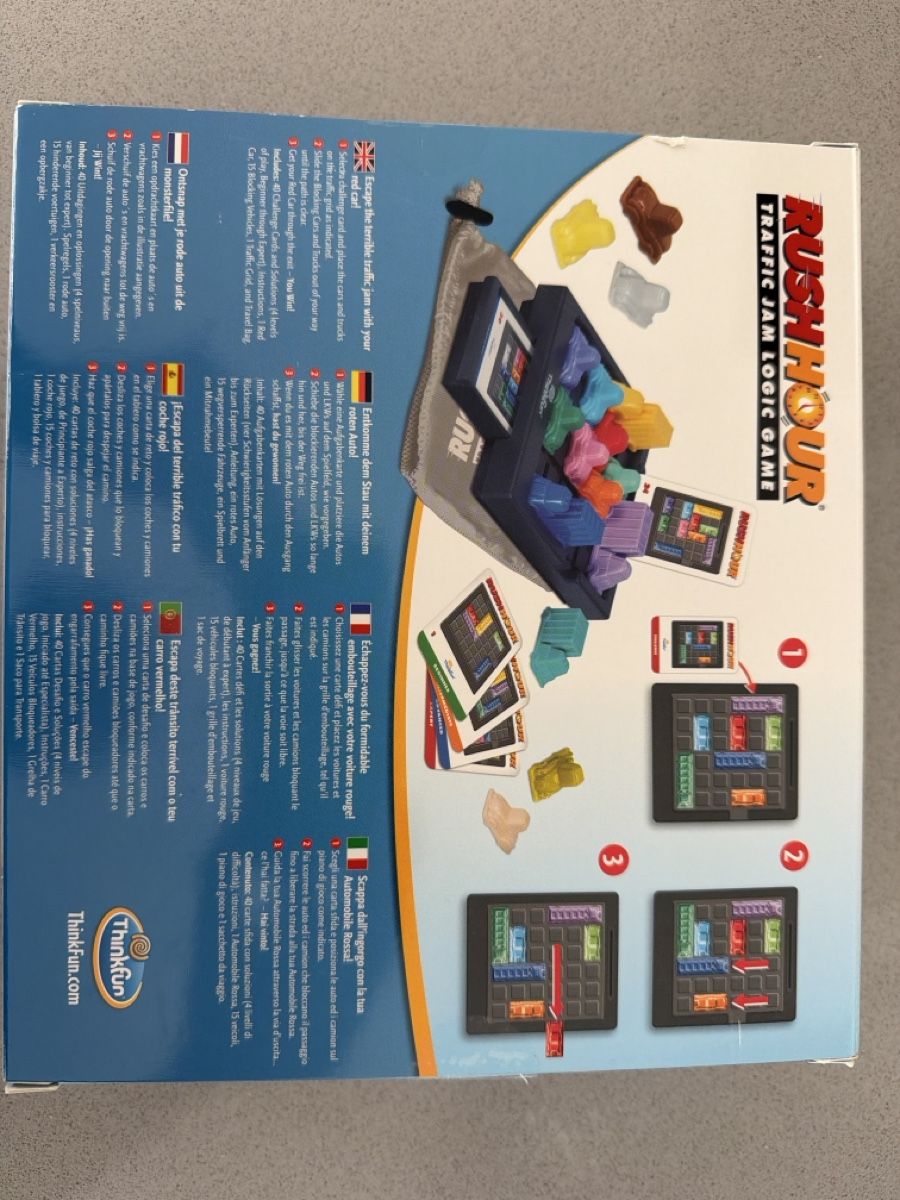 Spiele: ThinkFun Rush Hour Logic Game guter Zustand – Gebraucht aus Winkel von mic_8kbz 1