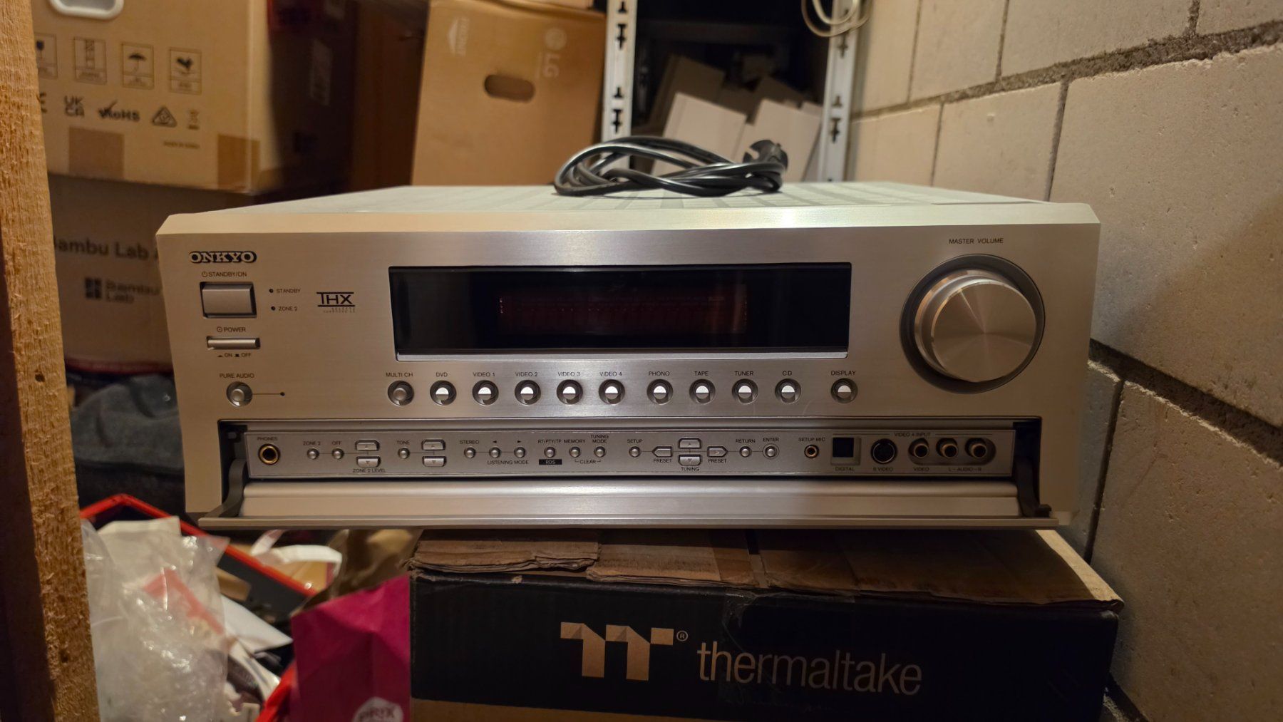 Onkyo Ricevitori: AV-Receiver Onkyo TX-SR803E silber – Usato da Neukirch an der Thur venduto da amonra66 1