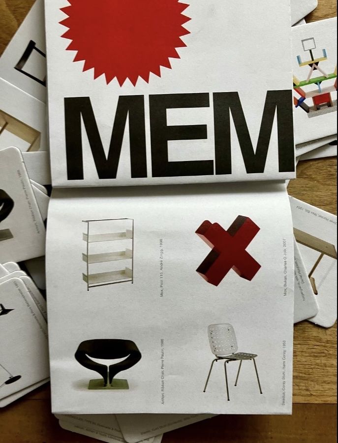 Spiele: Memorie Spiel mit Möbelklassikern – Neu und originalverpackt aus Buchs AG von Allerleis 6