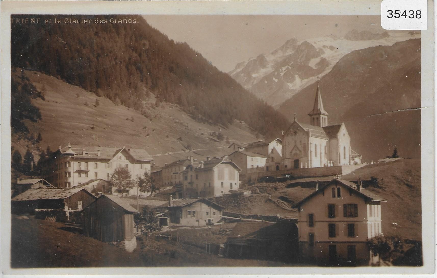 Cartoline postali: Trient et le Glacier des Grands – Usato da Ettingen venduto da Kartenplanet