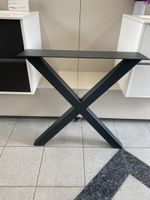 Tischgestell Metall X-Form Farbe Anthrazit