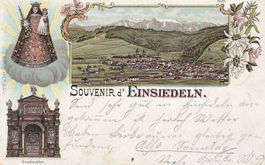 AK Einsiedeln gel. 18.5.1900