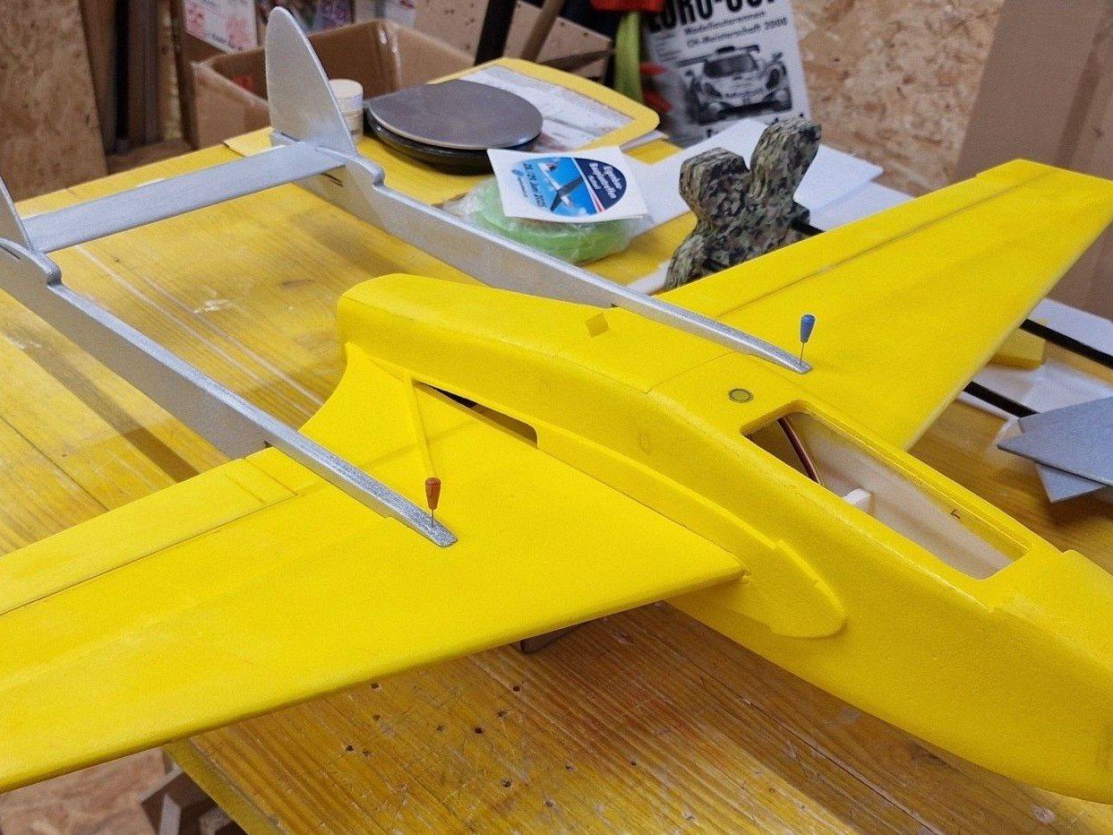 Modellismo RC: Depron-Bausatz Vampire EDF, Spw 920mm - KIT-Version – Nuovo e nell'imballaggio originale da Entlebuch venduto da Hebu 1