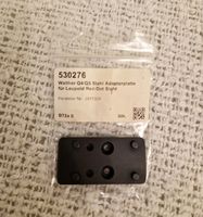 Walther Q4/Q5 Stahl Adapterplatte für Leupold Red-Dot Sight