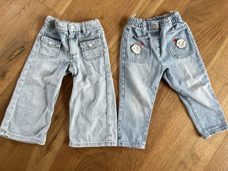 2 Jeans H&M Gr. 92/C&A Gr. 86