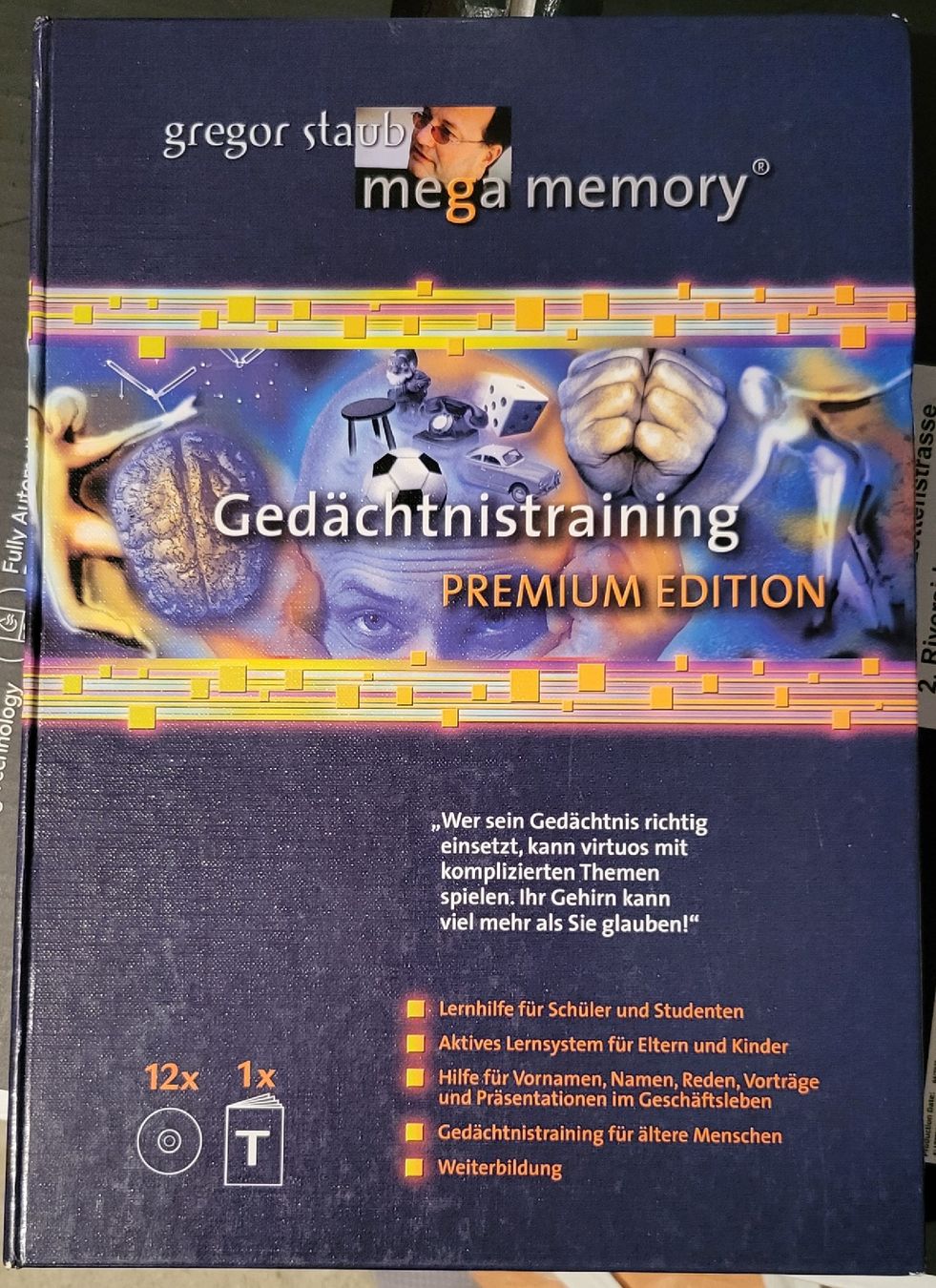 Libri: Mega Memory Gedächtnistraining (Premium Box) – Nuovo (secondo la descrizione) da Ittigen venduto da 72er 1
