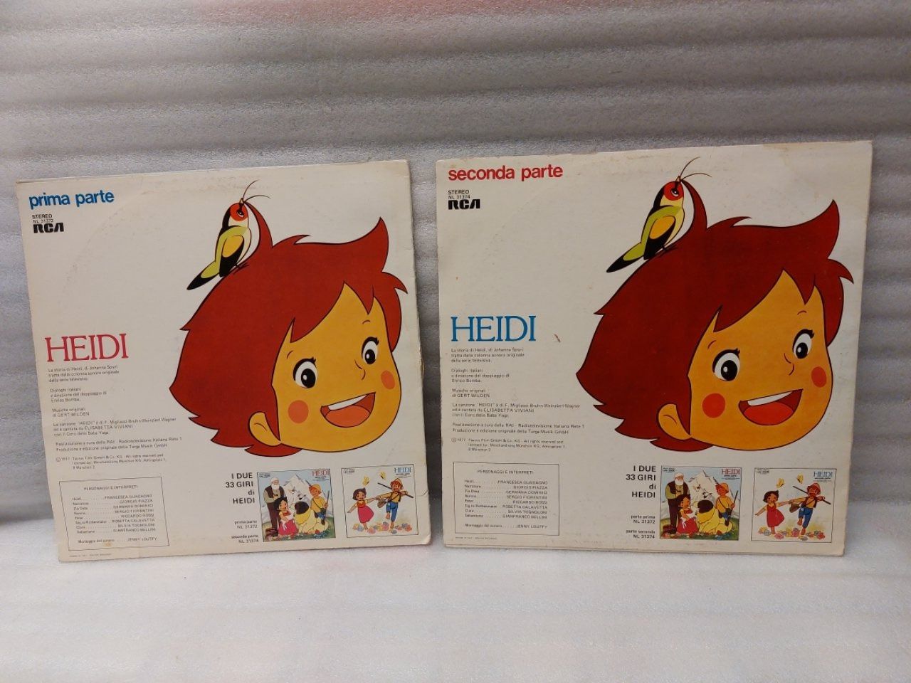 Dischi in vinile: 2x Dischi Vinile di HEIDI . – Usato da Pambio Noranco venduto da TREBORLOP 1