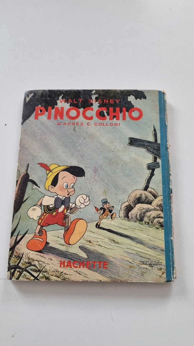 Libri: livre de PINOCCHIO de 1940 – Usato da La Chaux-de-Fonds venduto da mikilo1