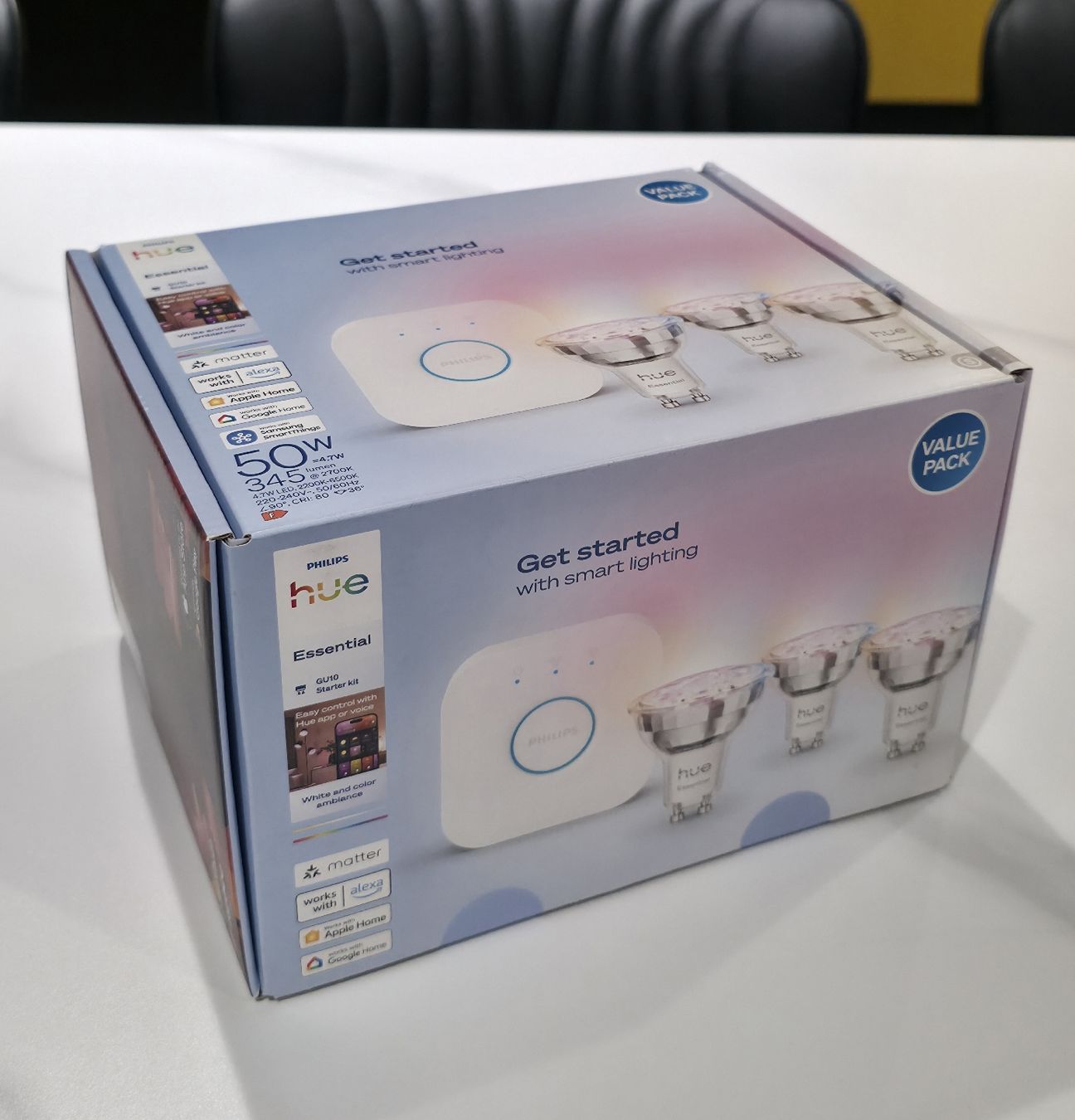 Philips Lampade: Philips Hue Starter Set Essential GU10 – Nuovo e nell'imballaggio originale da Lengnau BE venduto da darkangel94
