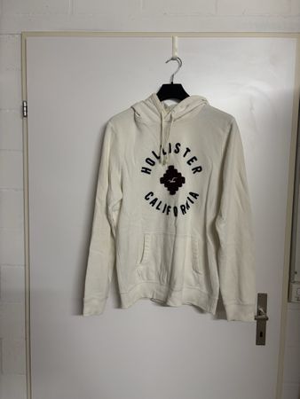 Hollister Kapuzenpullover weiss Grösse M guter Zustand