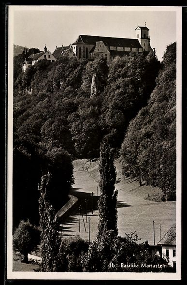 Ansichtskarten: AK Mariastein, Basilika Mariastein – Gebraucht aus Berlin von bartko-reher
