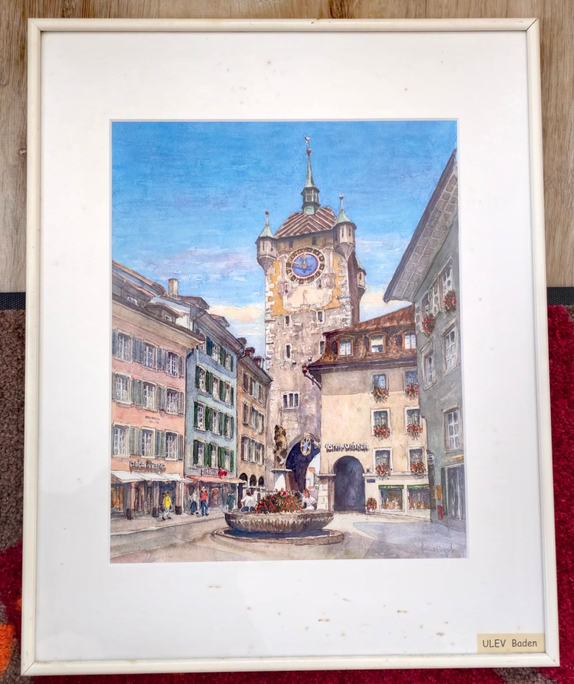 Dipinti: Aquarell aus Baden – Usato da Walenstadt venduto da pedroju-1