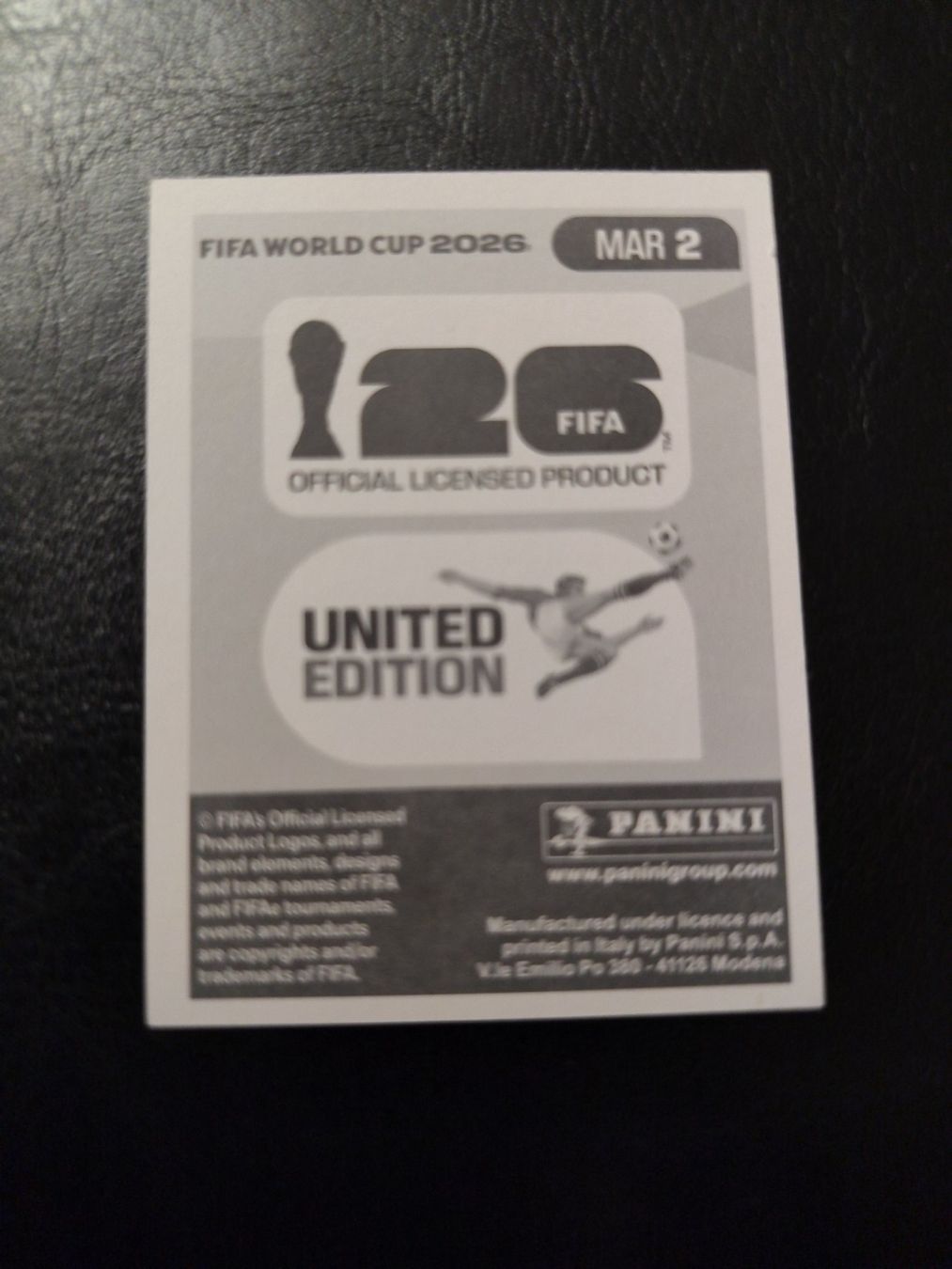 Panini Carte collezionabili: Panini FIFA World Cup 2026 MAR 2 – Nuovo (secondo la descrizione) da Matzingen venduto da Clie42 1