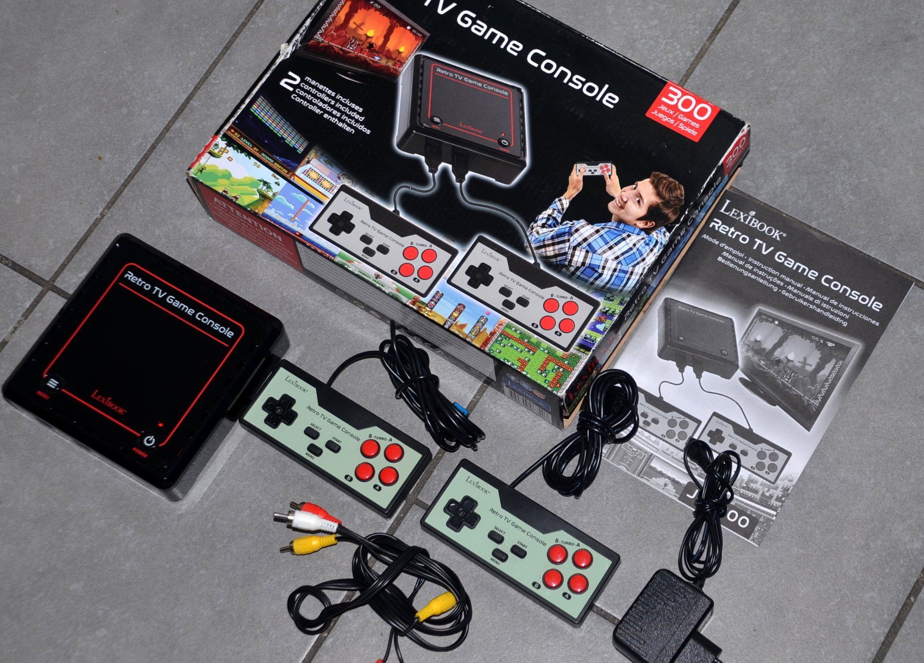 Konsolen: Lexibook Retro TV Game Console 300 Games – Gebraucht aus Collonges von arashee 1