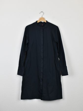 Katharina Hovman Blusenkleid, neuwertig, Gr.40, dunkelblau