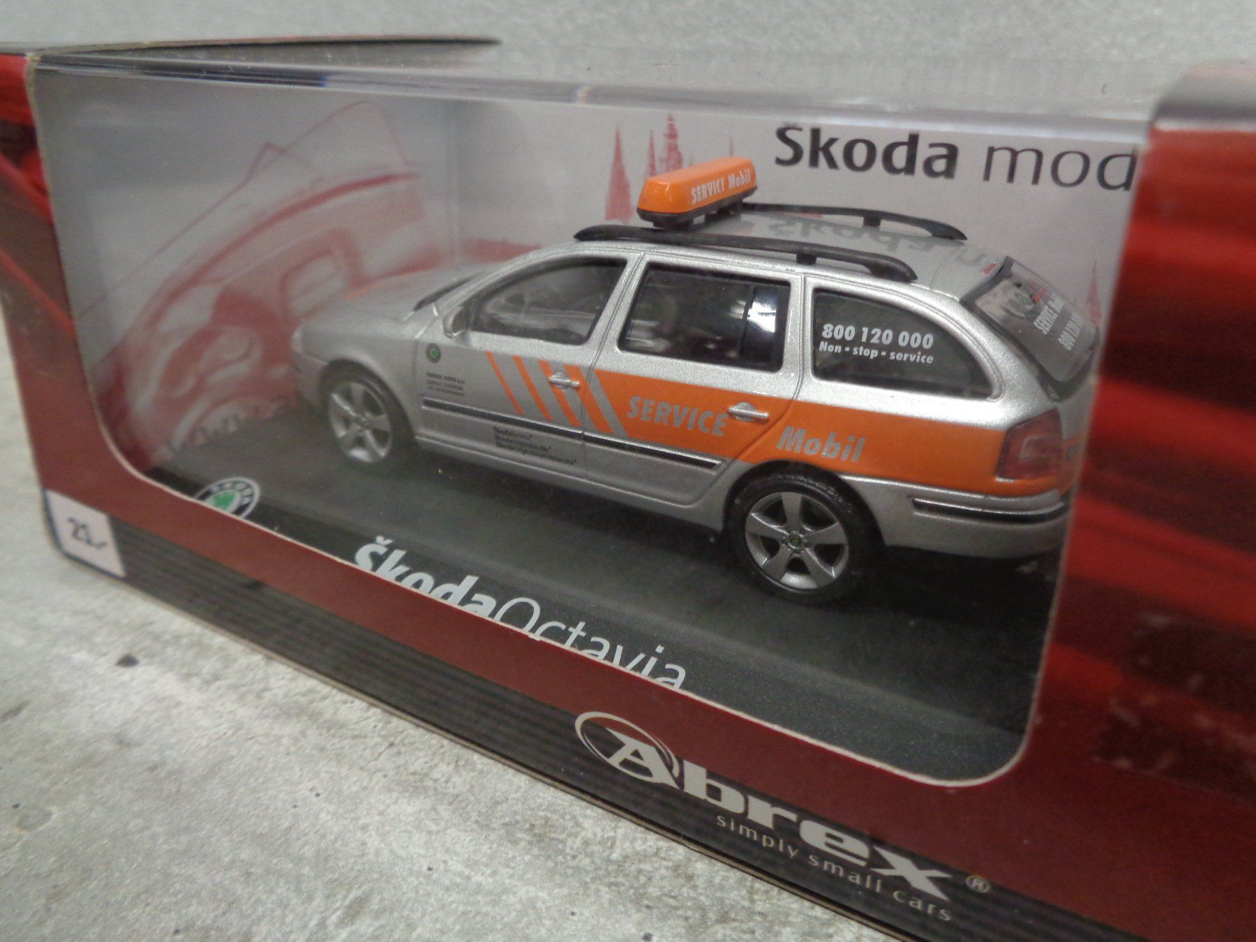 Skoda Modellini d'auto: Abrex 1:43 Skoda Octavia – Nuovo e nell'imballaggio originale da Reconvilier venduto da rallycar 2