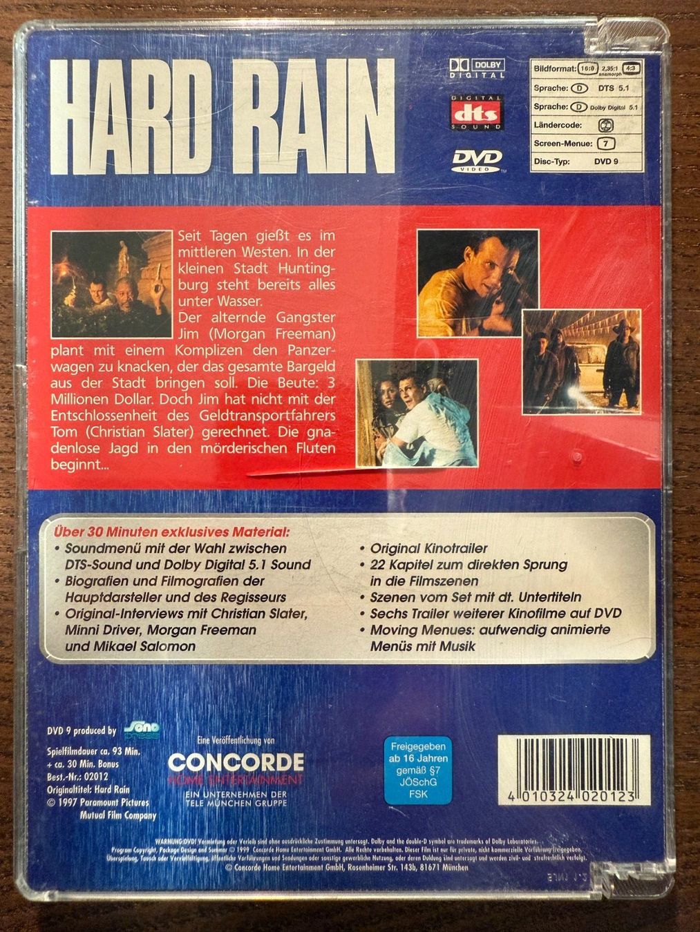 Tutti i DVDs: Hard Rain – Usato da Zürich venduto da FilmFreunde 1