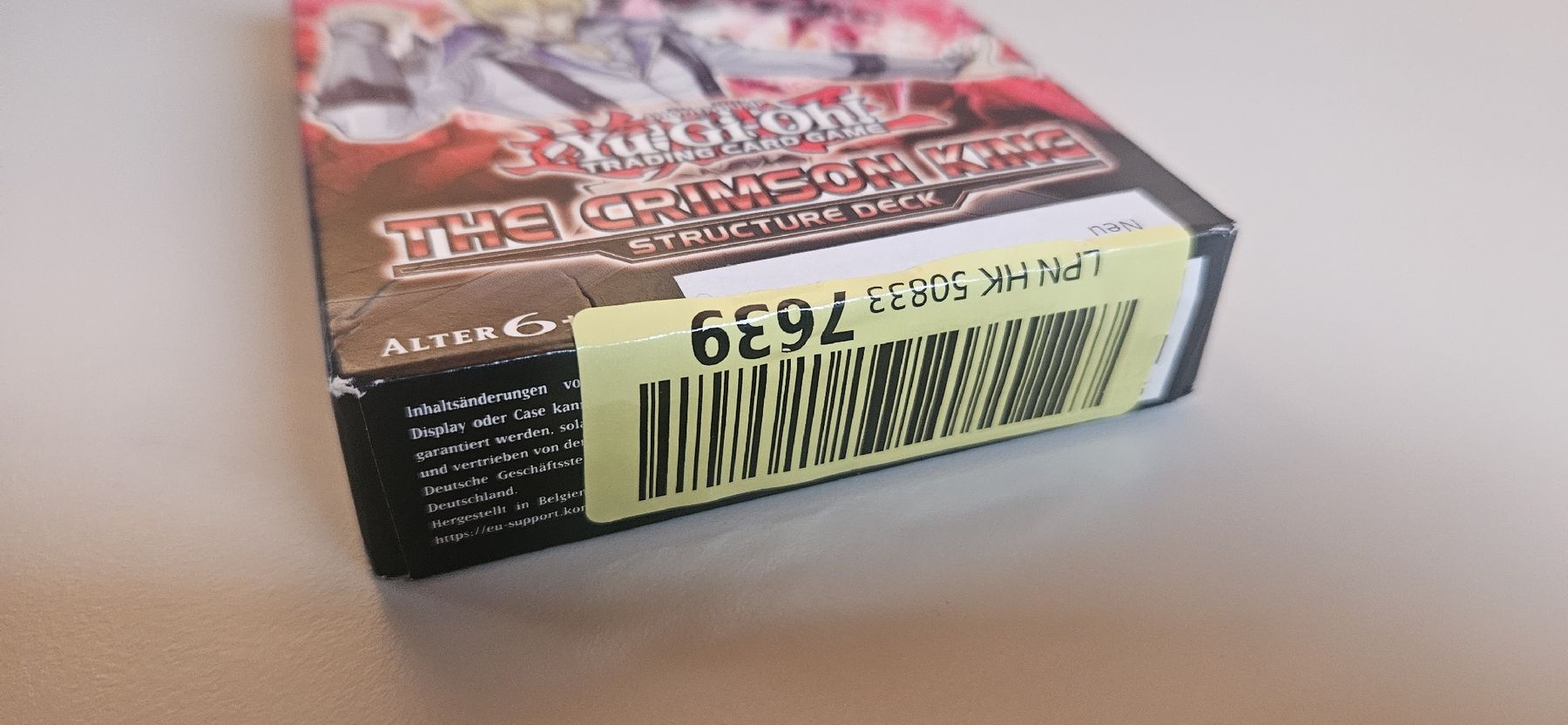 Yugioh Carte collezionabili: Yu-Gi-Oh The Crimson King Structure Deck – Nuovo e nell'imballaggio originale da Belp venduto da Ginus85 3