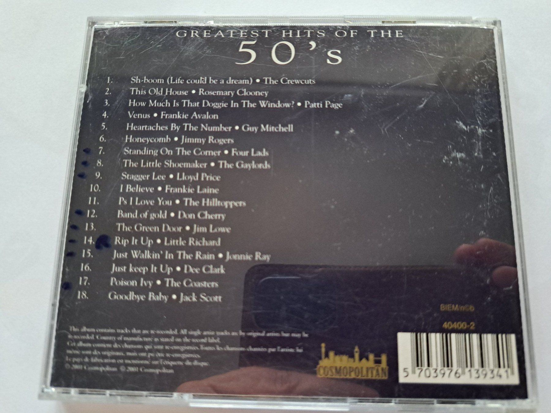 CD: Cd Greatest Hits of the 50's – Usato da Pully venduto da bro_n52j 1