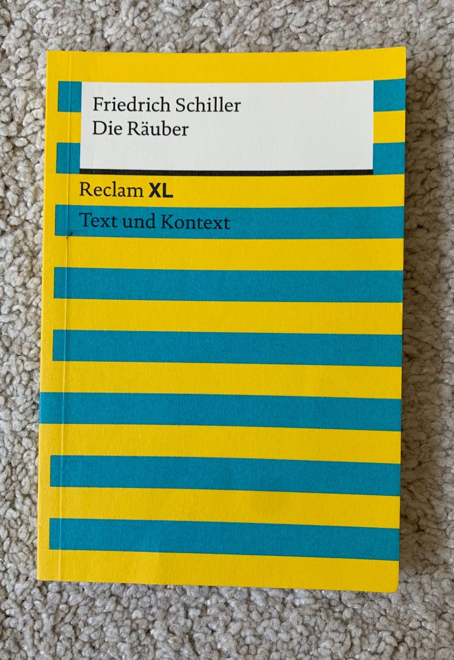 Libri: Die Räuber Reclam XL - Friedrich Schiller – Usato da Binningen venduto da lea_5mf8