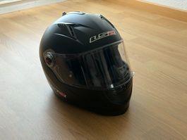 LS2 FF322 Concept II Integralhelm matt schwarz – Grösse L